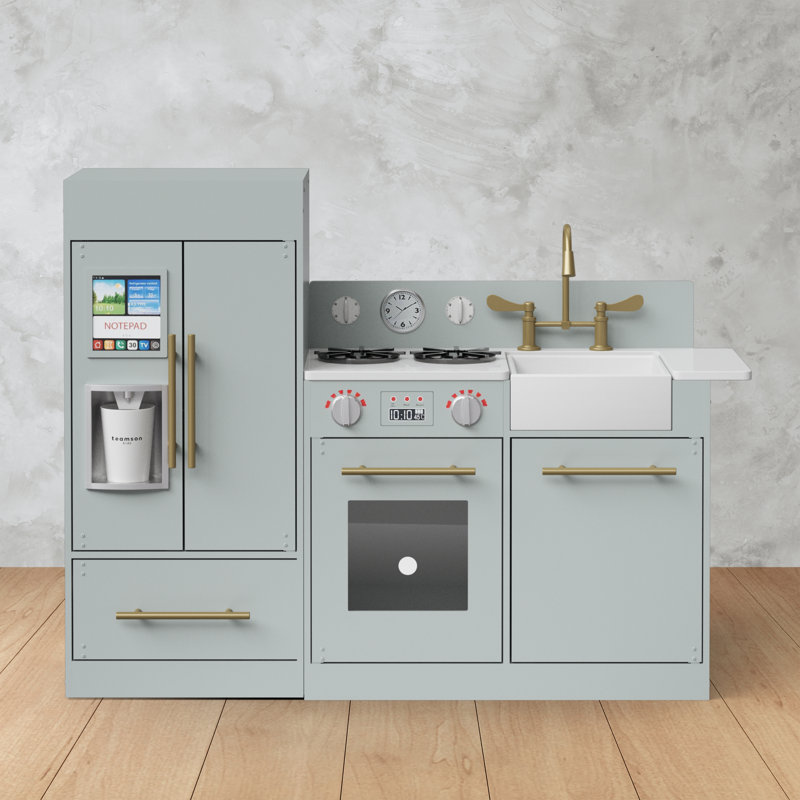 Teamson urban kitchen grey deals